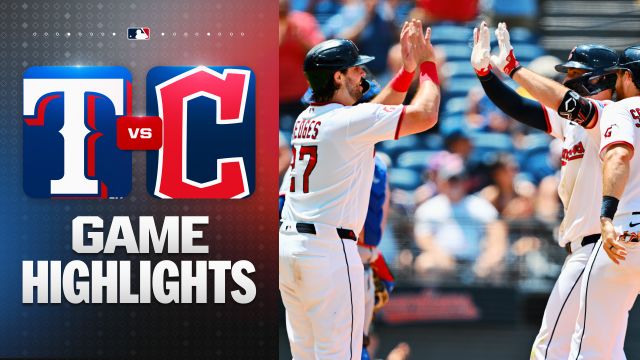 Guardians bludgeon Gore early, hold off Rangers rally for 9-4 win
