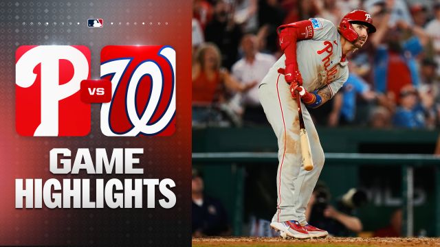 Phillies Explode for 8-Run Ninth, Stott’s Homer Sinks Nationals