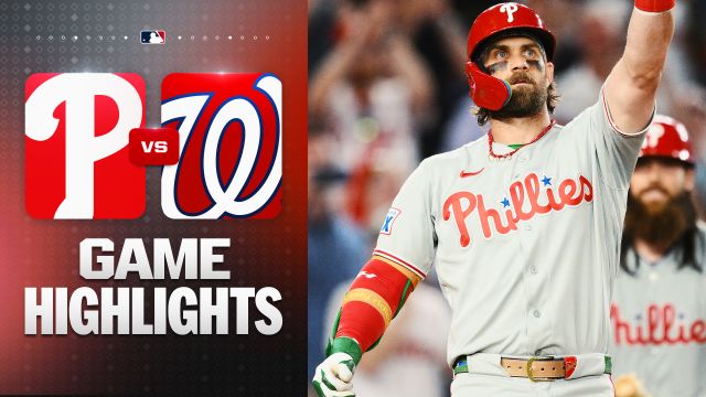 Phillies Demolish Nationals in Thursday Comeback, Harper Delivers Dagger