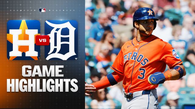 Astros Outlast Tigers in Comeback Win at Comerica Park