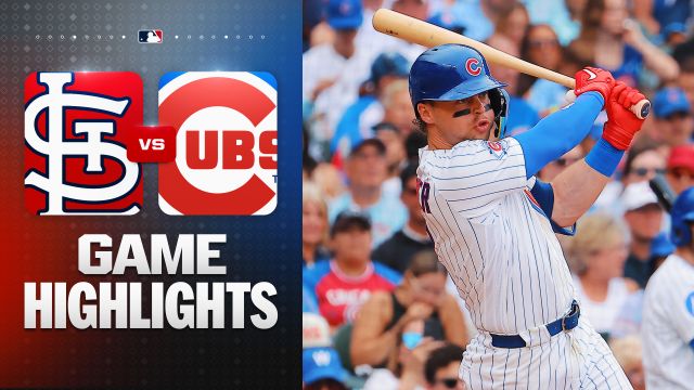 Cubs Edge Cardinals in Sloppy Sunday Affair at Wrigley