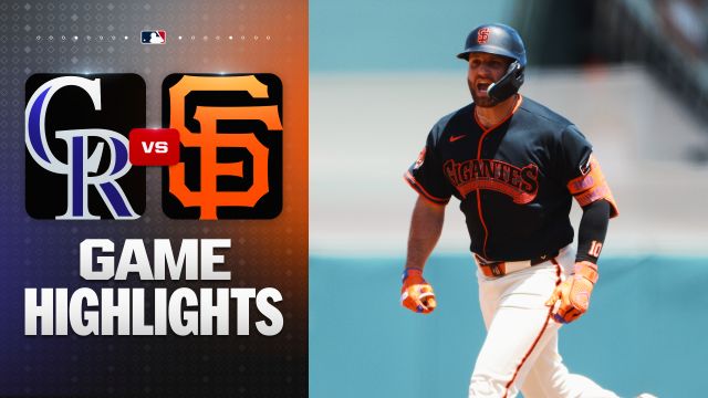 Schmitt’s Three-Run Blast Lifts Giants Past Rockies