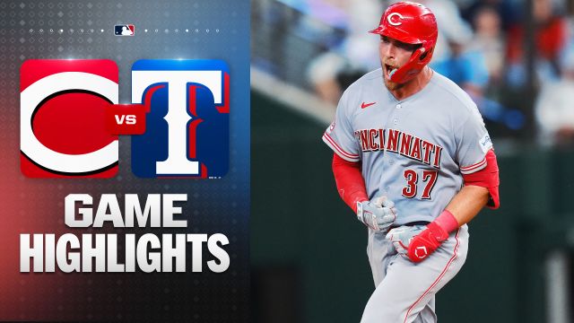 Stephenson’s Clutch Homer Lifts Reds Past Rangers in Texas
