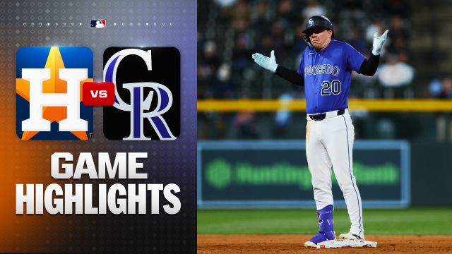 Rockies Explode in Fifth Inning to Stun Astros at Coors