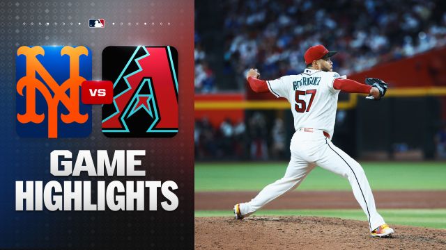Rodriguez Dominates as D-backs Cruise Past Mets in Lopsided Sunday Affair