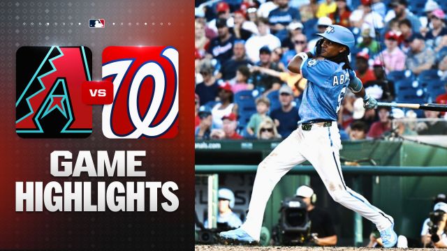Abrams Carries Nationals Past D-backs in Third-Inning Slugfest