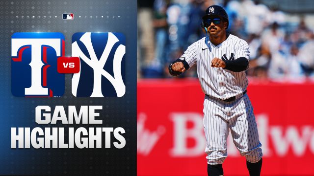 Yankees Dismantle Rangers in Sixth-Inning Onslaught at Yankee Stadium