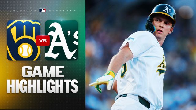A’s Bash Five Homers Past Brewers in Vegas, Escape with 7-5 Win