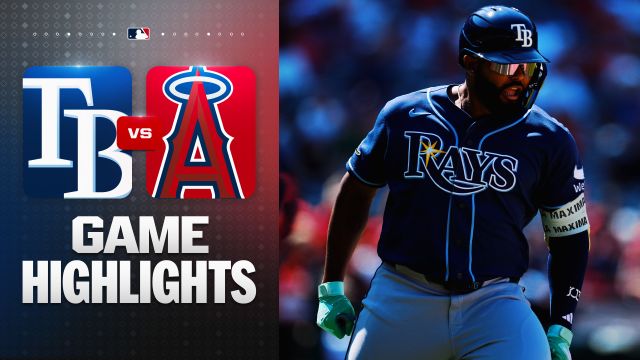 Rays Explode Late to Rout Angels, Caminero and Mesa Jr. Lead Offensive Onslaught
