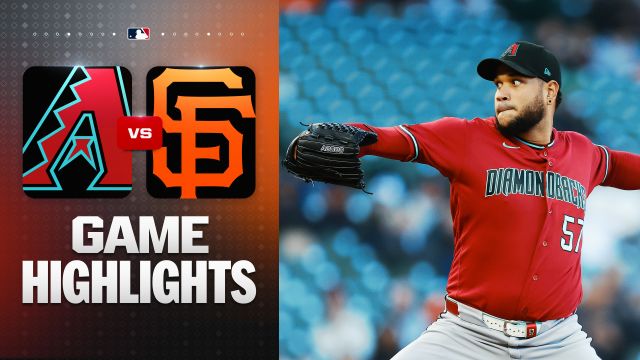 D-Backs Edge Giants in Slugfest at Oracle Park