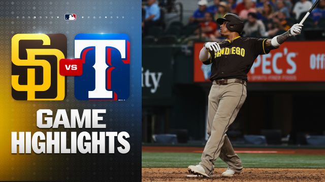 Machado’s 10th-Inning Heroics Lift Padres Past Rangers in Texas Slugfest