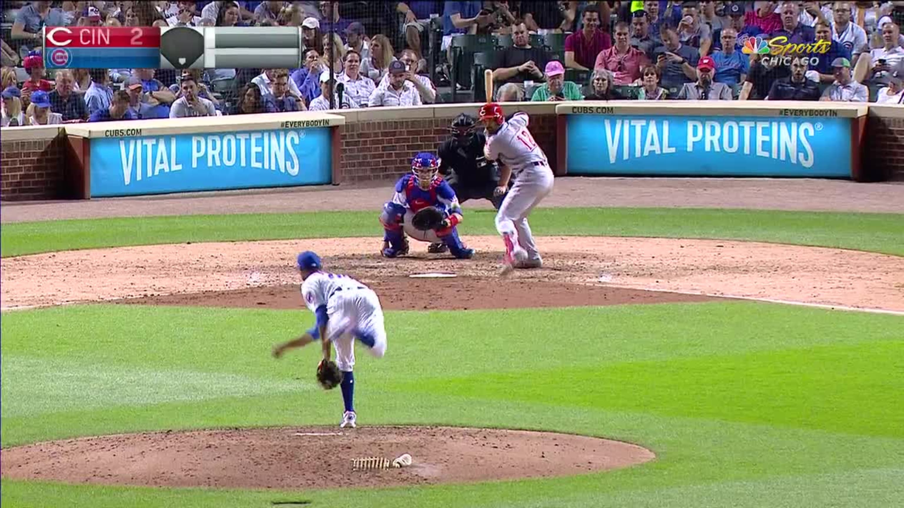 Curt Casali homers (6) on a fly ball to left field.