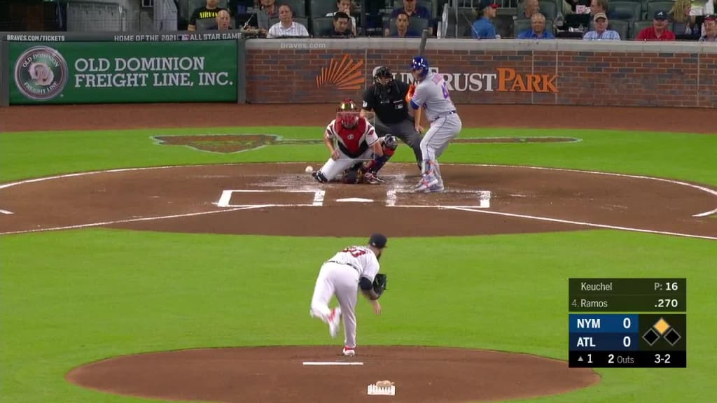 Wilson Ramos Walks Amed Rosario To 3rd Wild Pitch By Pitcher Dallas Keuchel Amed Rosario To 3rd 08 14 19 Chicago Cubs