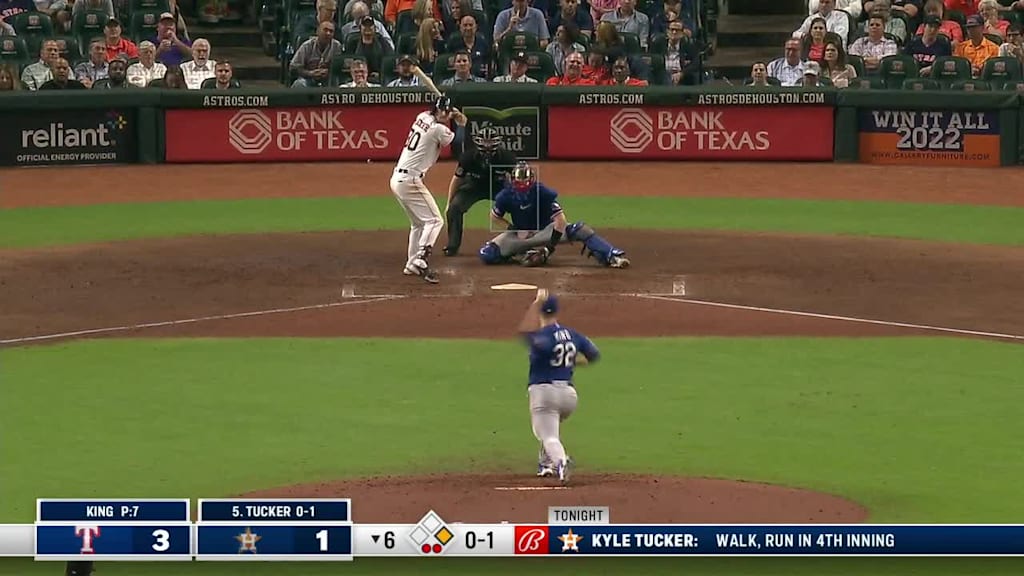 MLB Network - Kyle Tucker's 2nd inning home run was in the air for