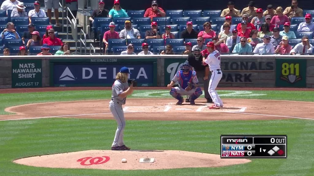 Mets challenged (slide interference), call on the field was upheld: Trea Turner grounds into a force out, shortstop Amed Rosario to second baseman Phillip Evans.   Adam Eaton out at 2nd.    Trea Turner to 1st.