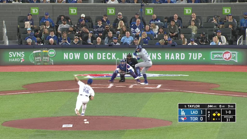 Chris Taylor's RBI single | 04/27/2024 | Los Angeles Dodgers