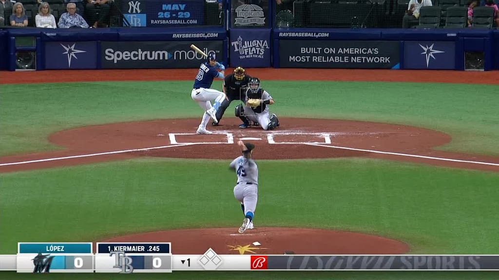 Kiermaier's inside-the-park homer, 05/24/2022