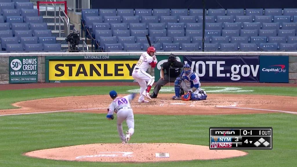 Jacob Degrom Swinging Strike To Yadiel Hernandez 09 26 2020 San Diego Padres