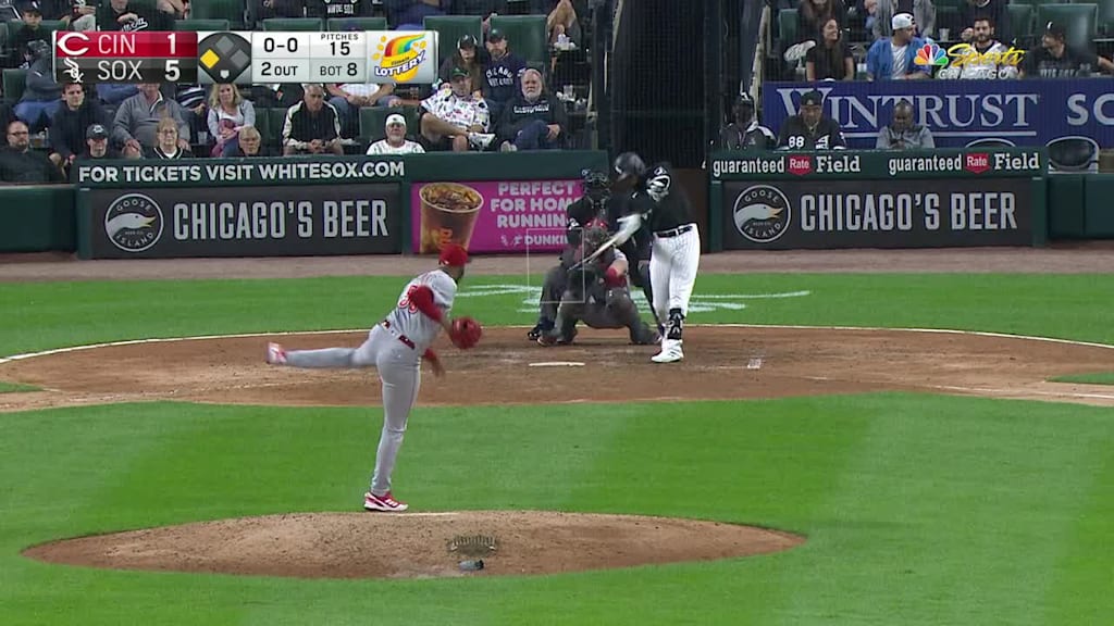 MLB on X: Luis Robert Jr. has been demolishing baseballs. 😤 (MLB X  @MattressFirm)  / X