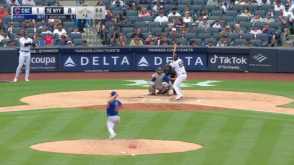 Kyle Higashioka's 3-run crank, 06/15/2022