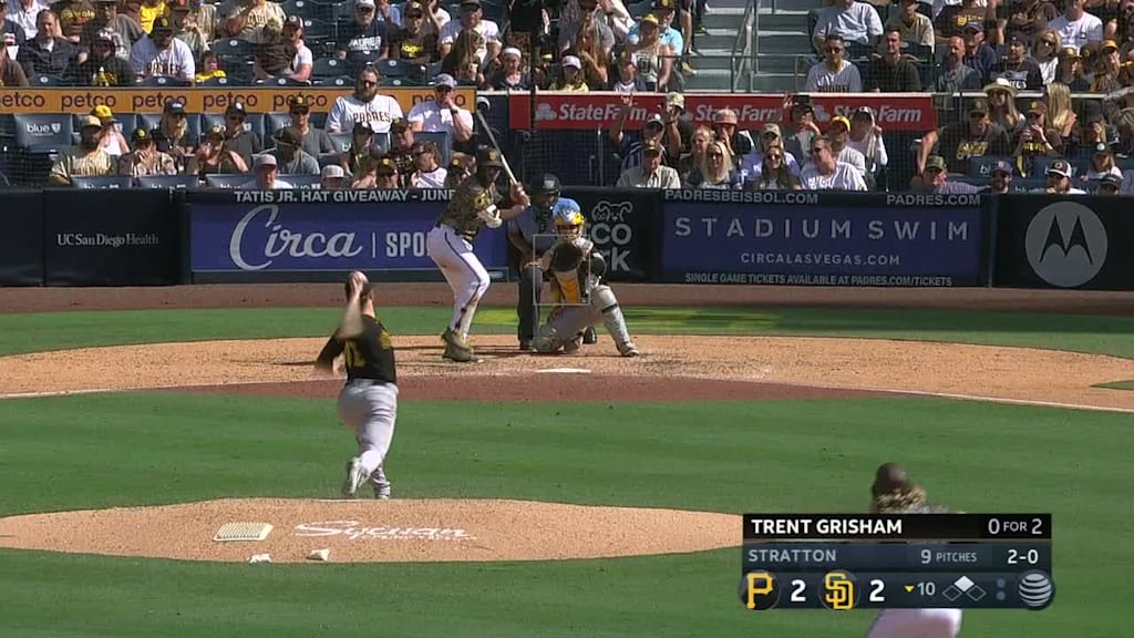 Grisham's 2-run HR in 10th gives Padres 4-2 win over Pirates - ABC30 Fresno