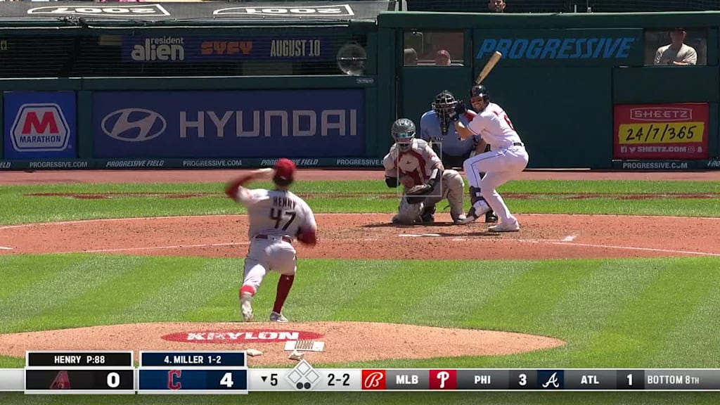 Owen Miller Strikes Out Swinging Catcher Jose Herrera To First Baseman Christian Walker 08 03 22 Mlb Com Owen Miller Strikes Out Swinging Catcher Jose Herrera To First Baseman Christian Walker 08 03 22 Mlb Com