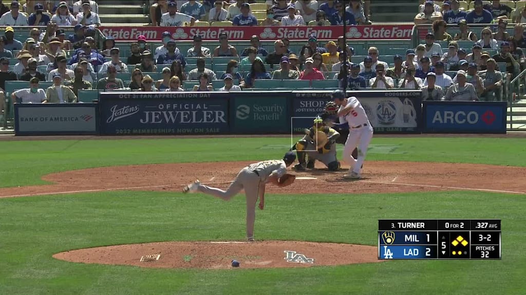 Trea Turner belts a grand slam, 10/03/2021