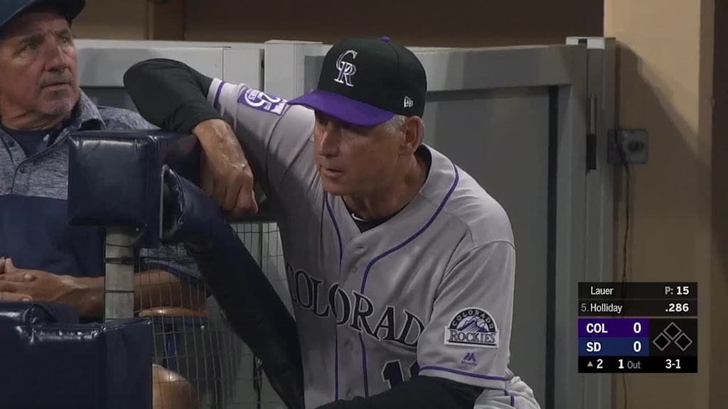 Matt Holliday walks