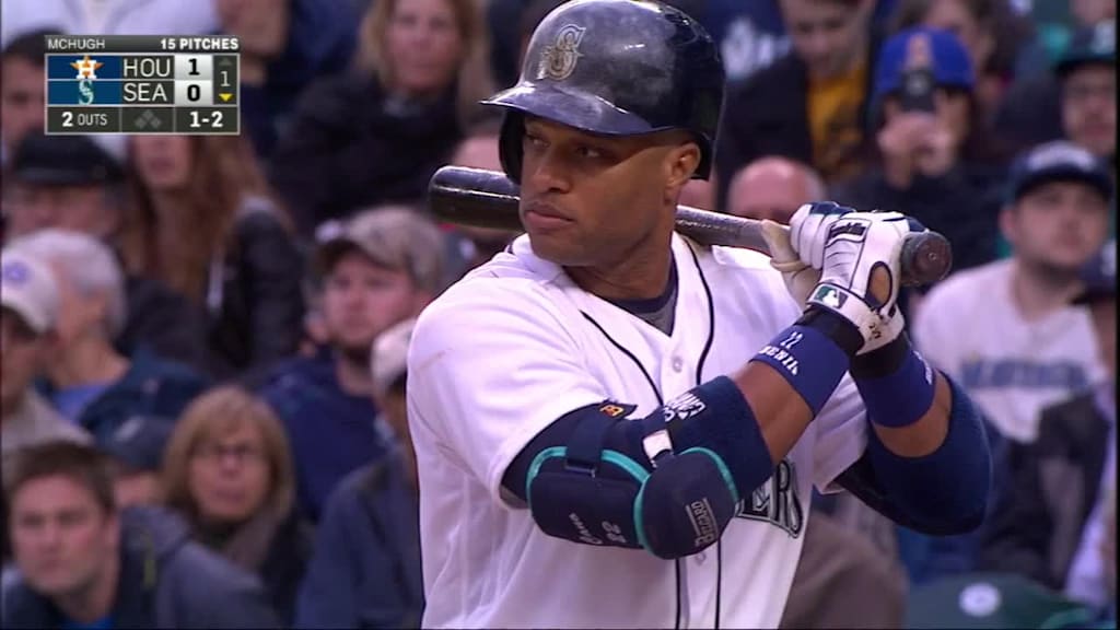 Robinson Cano homers (8) on a line drive to right field.