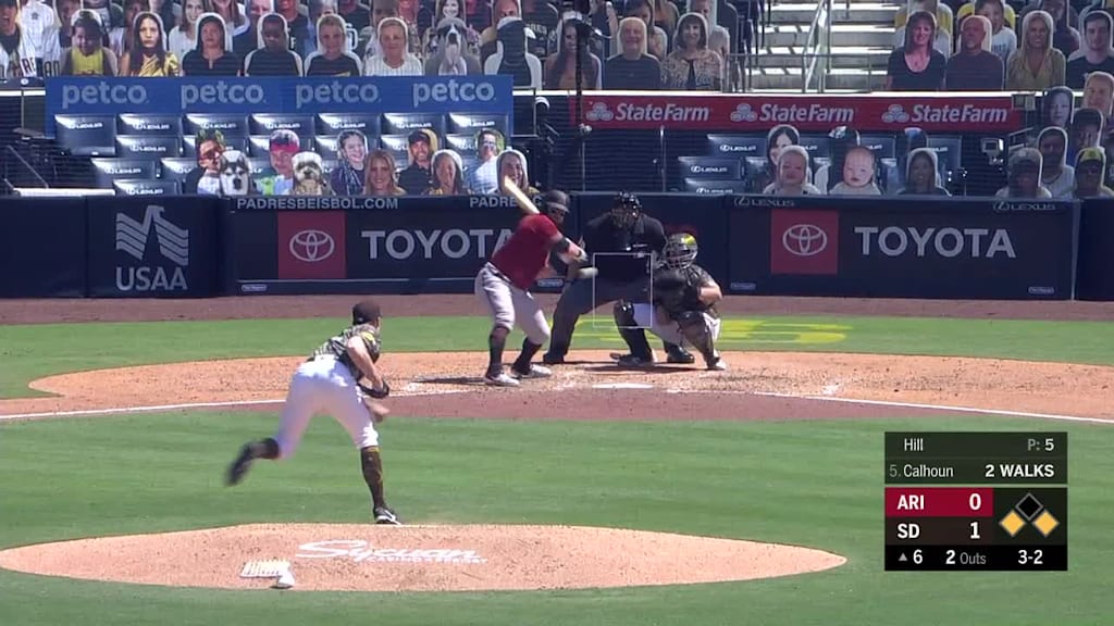 Tim Hill strikes out Calhoun, 07/26/2020