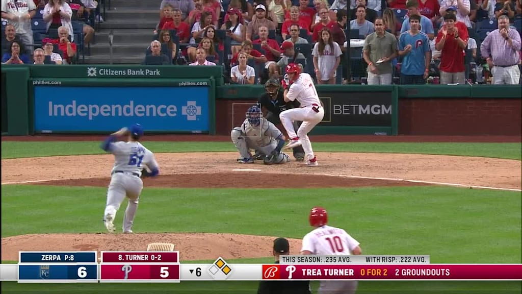 Trea Turner's three-run HR (11), 08/05/2023