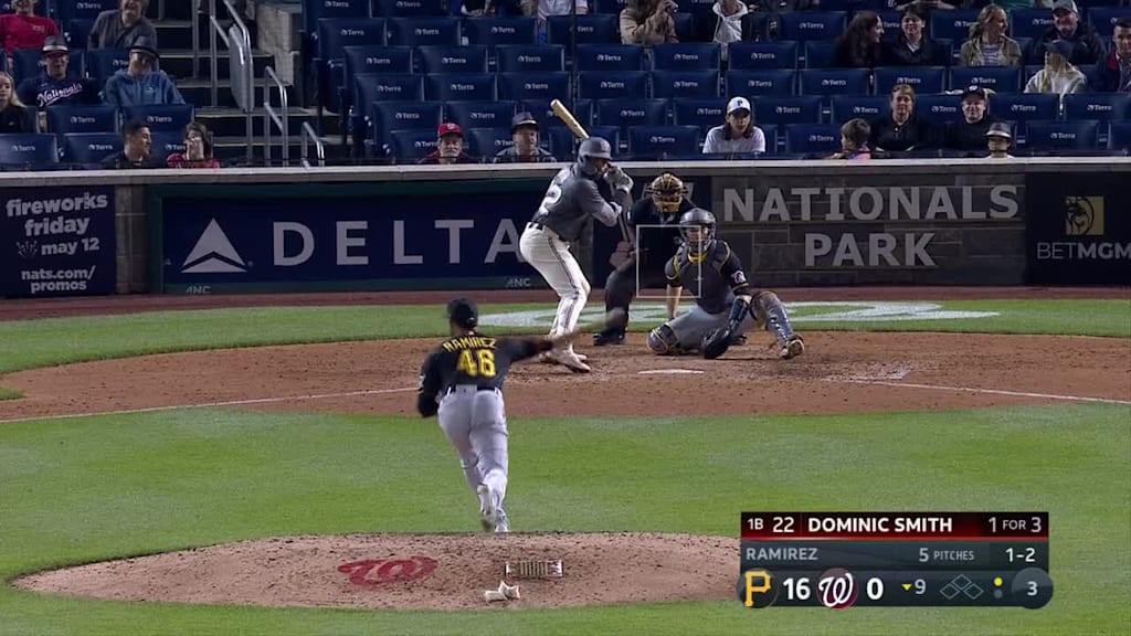 Dominic Smith SMACKS a Solo Home Run!, Washington Nationals