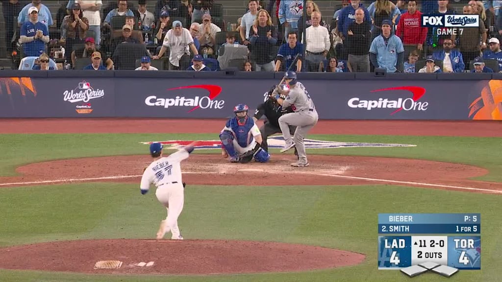 Will Smith's go-ahead solo home run | 11/01/2025 | MLB Japan