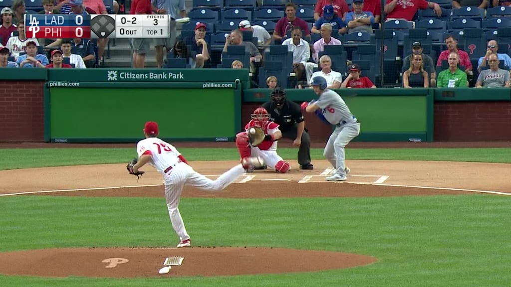 Connor Brogdon Ball to Trea Turner