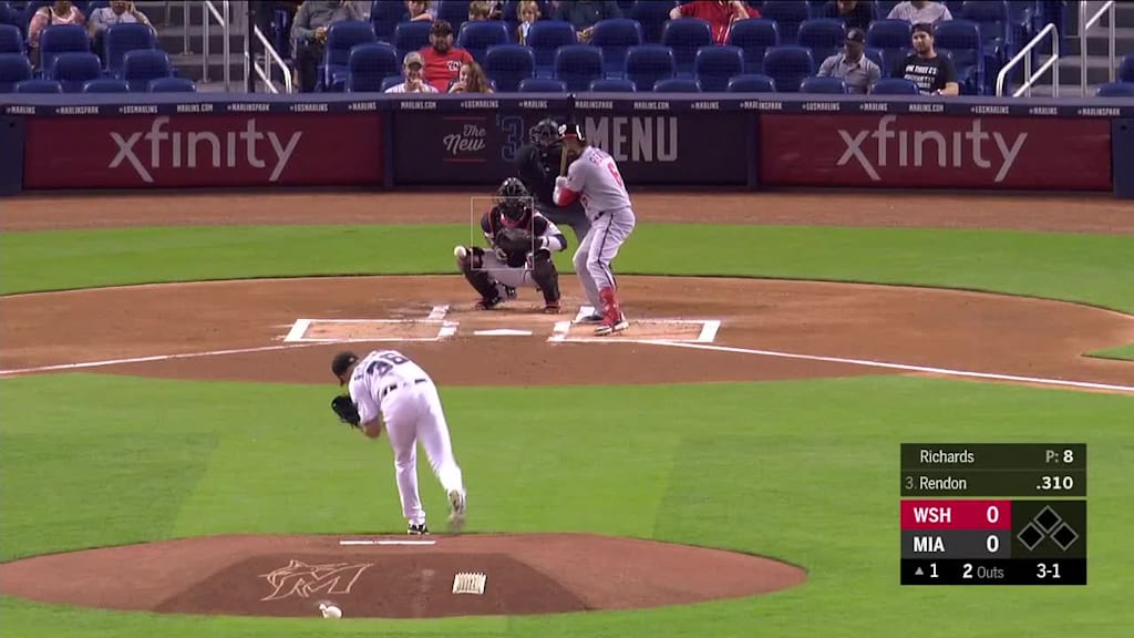 Anthony Rendon Singles On A Fly Ball To Left Fielder Curtis Granderson 06 25 19 Los Angeles Dodgers