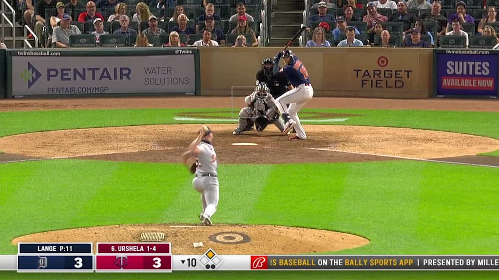 New father Gio Urshela's 10th-inning walk-off homer for Twins