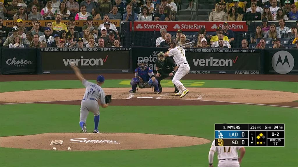 ESPN on X: SLAM DIEGO IS MASHING 🤯 Wil Myers crushed this and Padres take  the lead 🔥  / X