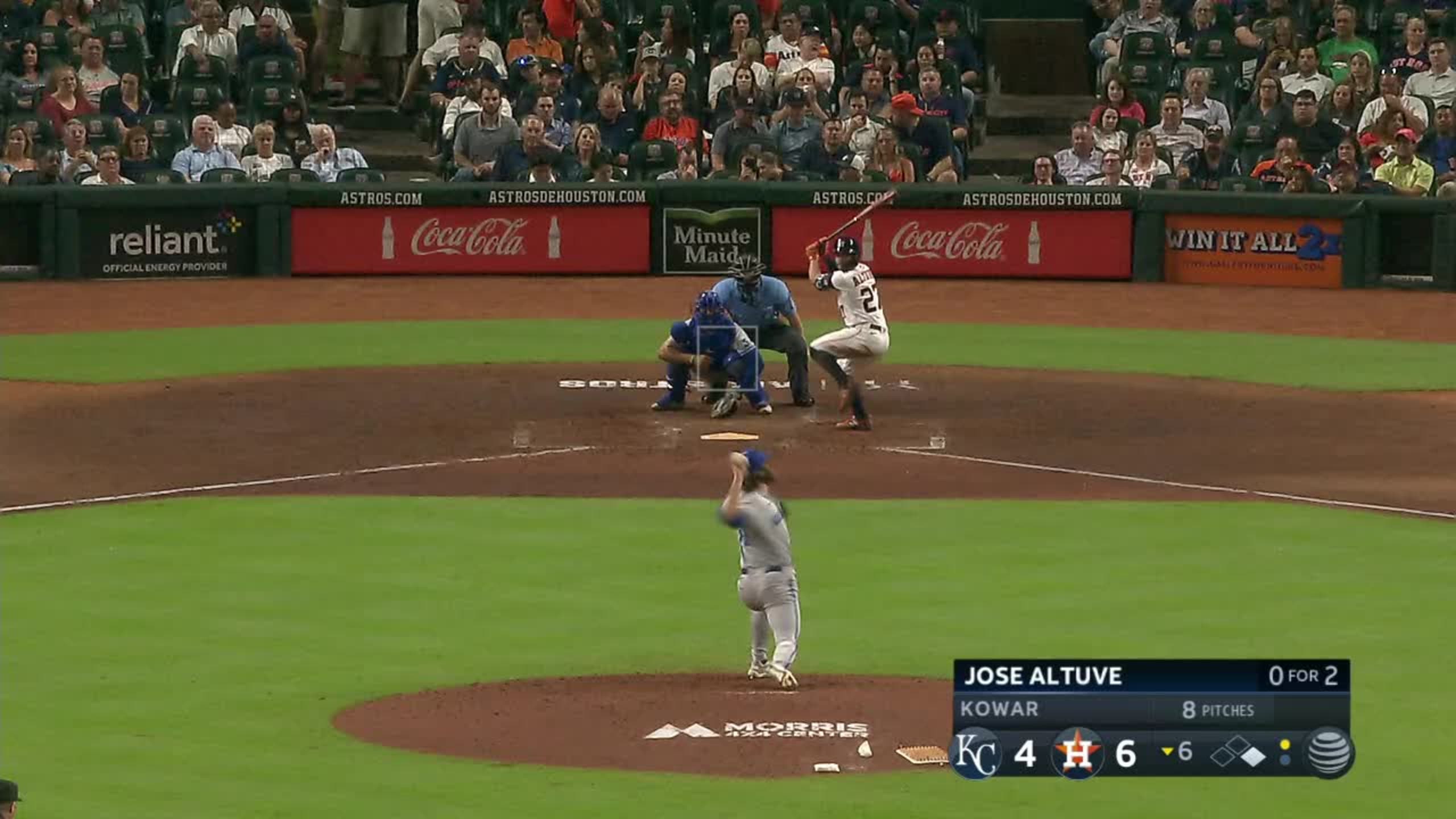 Jose Altuve's penchant for hitting exceeded by his desire to