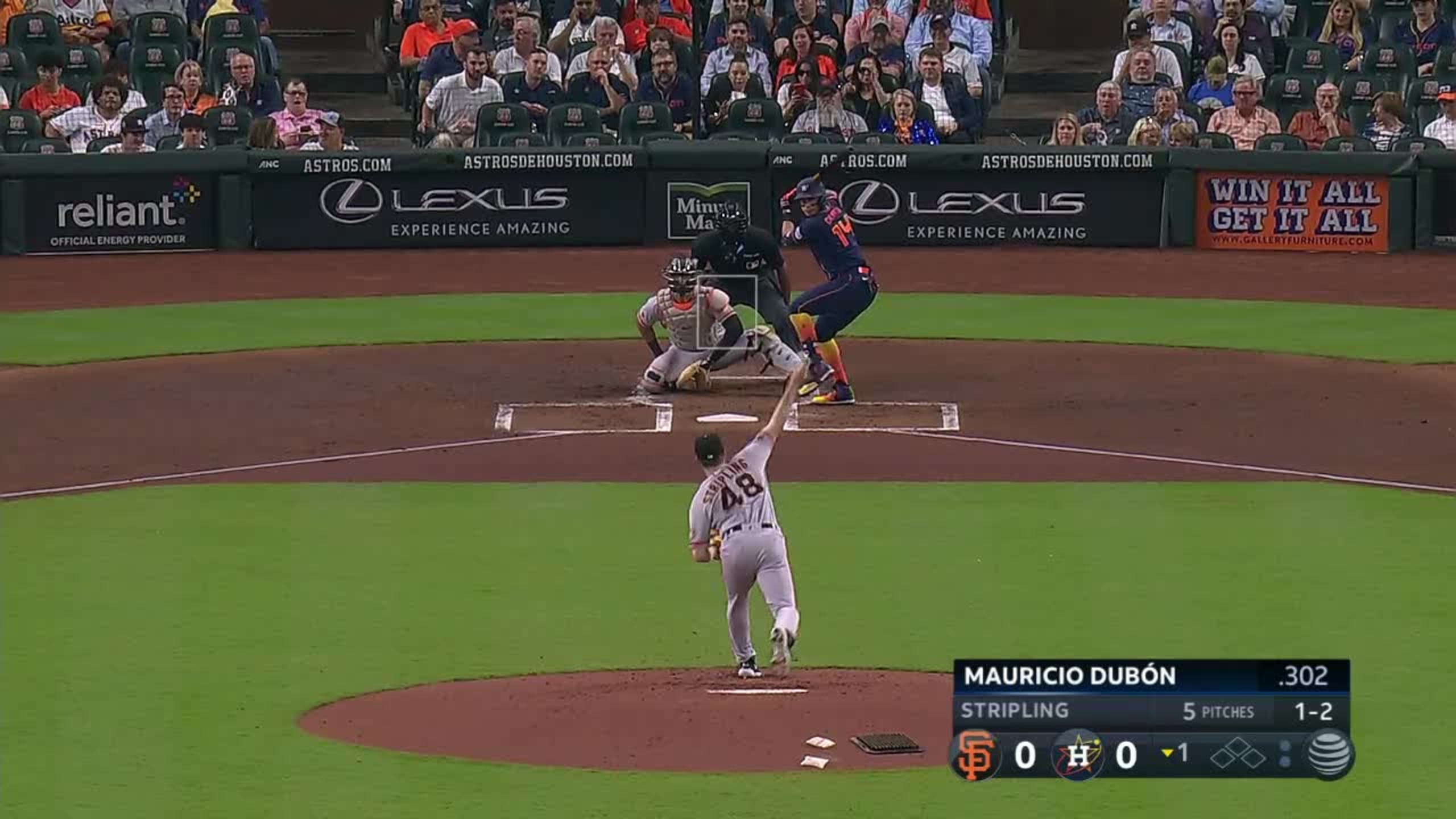 Astros' Mauricio Dubón is one hit away from making history