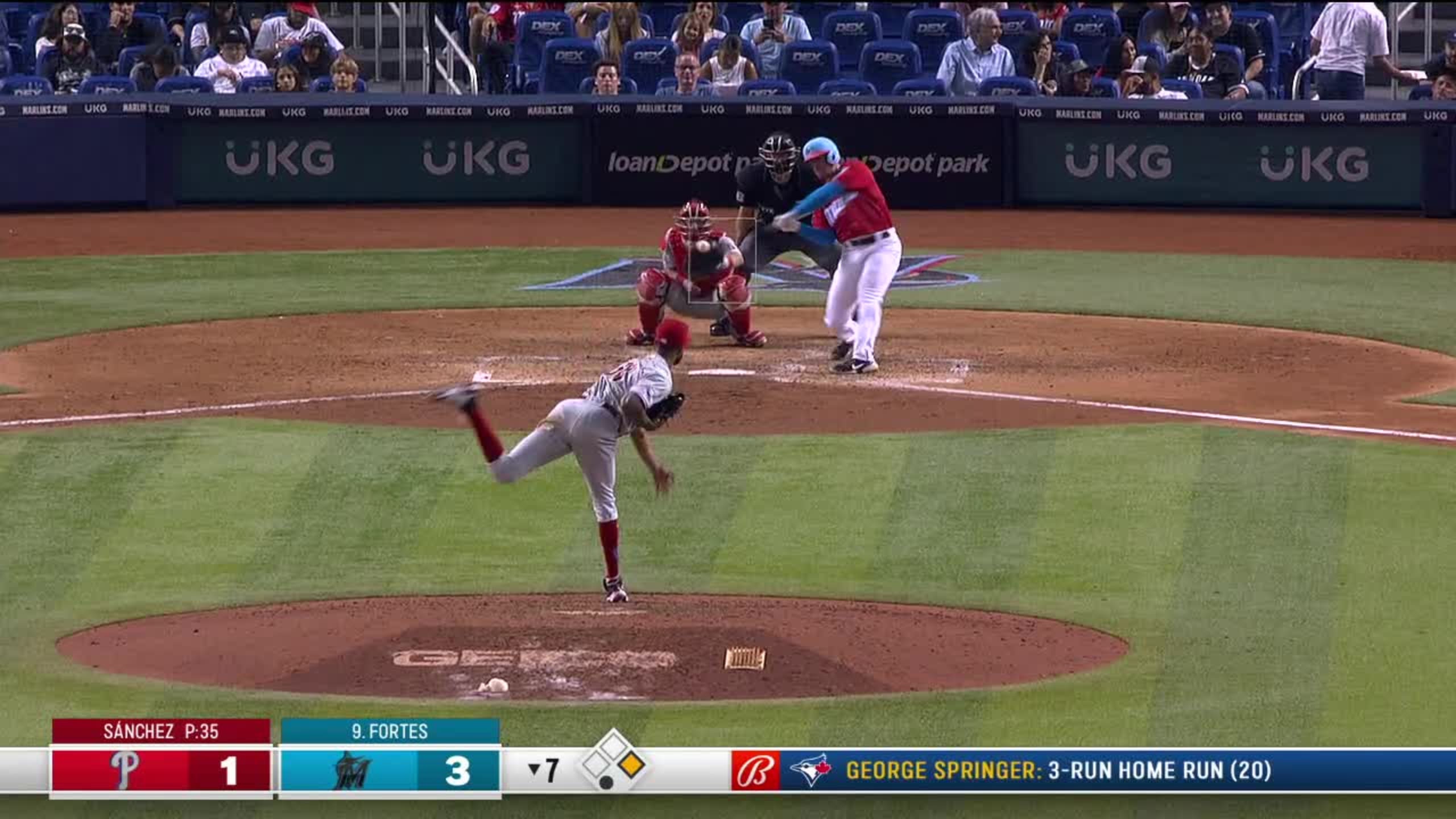 Cristopher Sanchez Foul to Nick Fortes