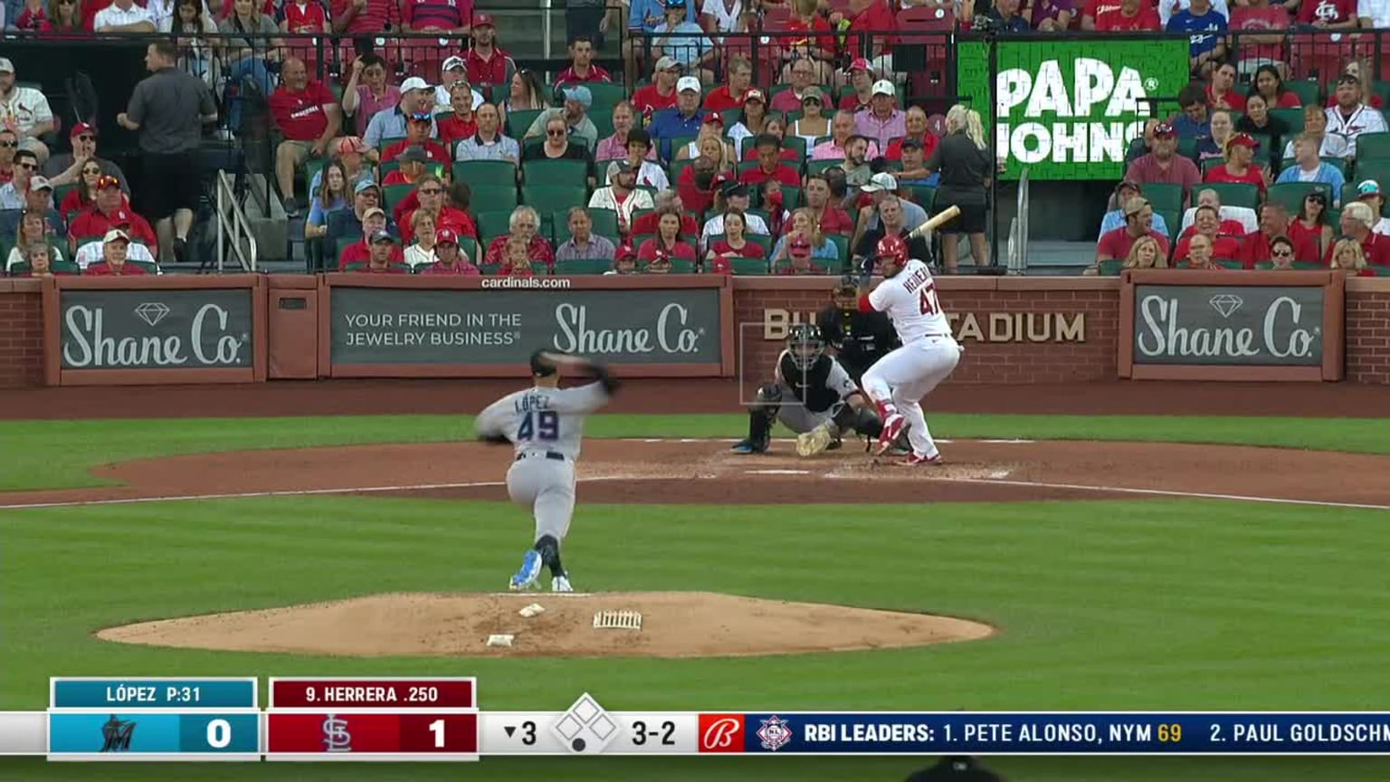 Ivan Herrera walks. | 06/27/2022 | MLB.com