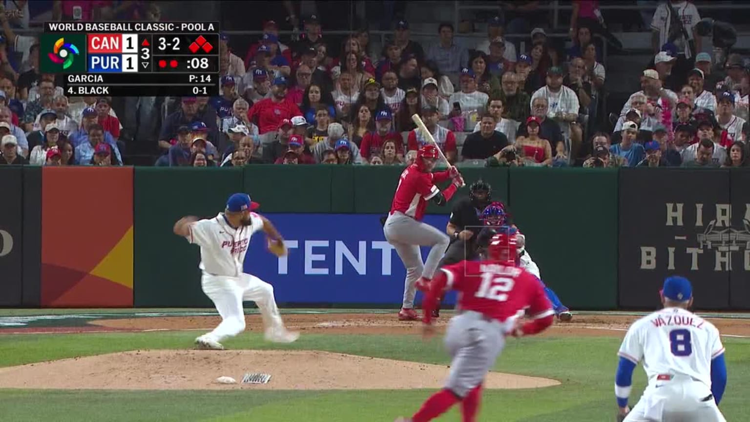 Tyler Black plates run with bases-loaded walk | 03/10/2026