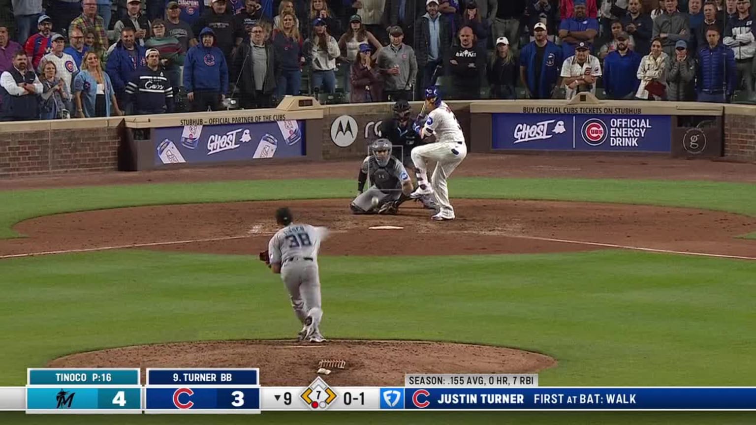 Justin Turner's walk-off double | 05/13/2025 | MLB Japan