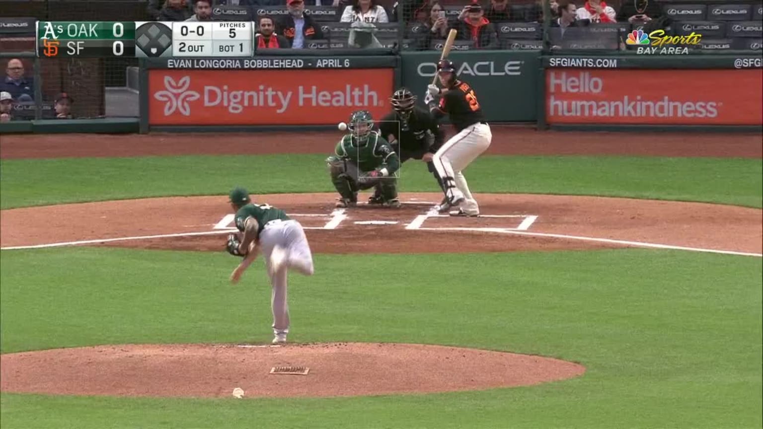 Aaron Brooks Called Strike to Buster Posey | Philadelphia Phillies