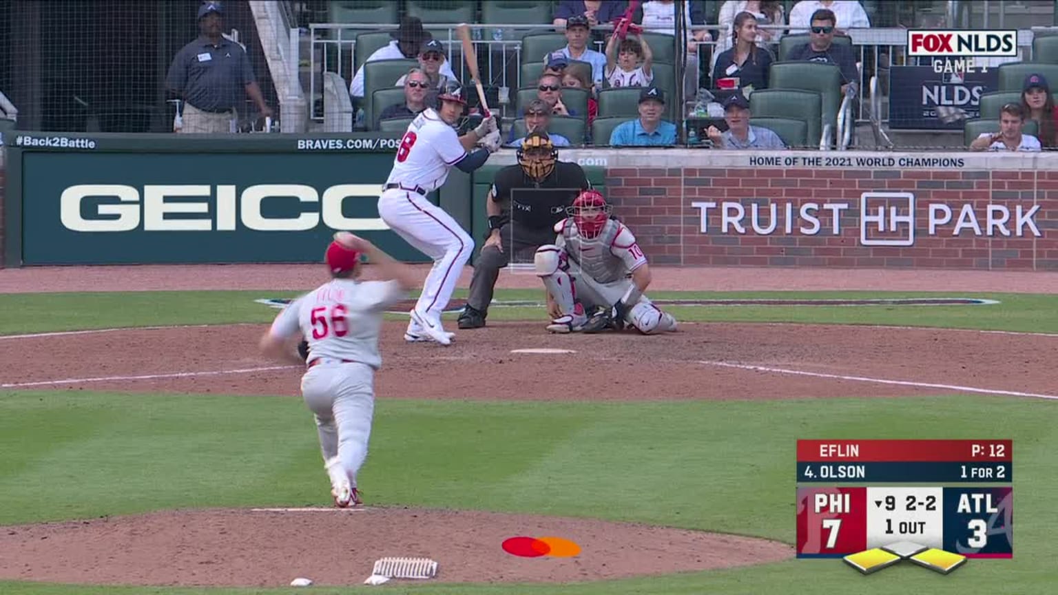 Matt Olson DEMOLISHES a 448-FT Home Run!, 4th HR of 2023!, Atlanta Braves