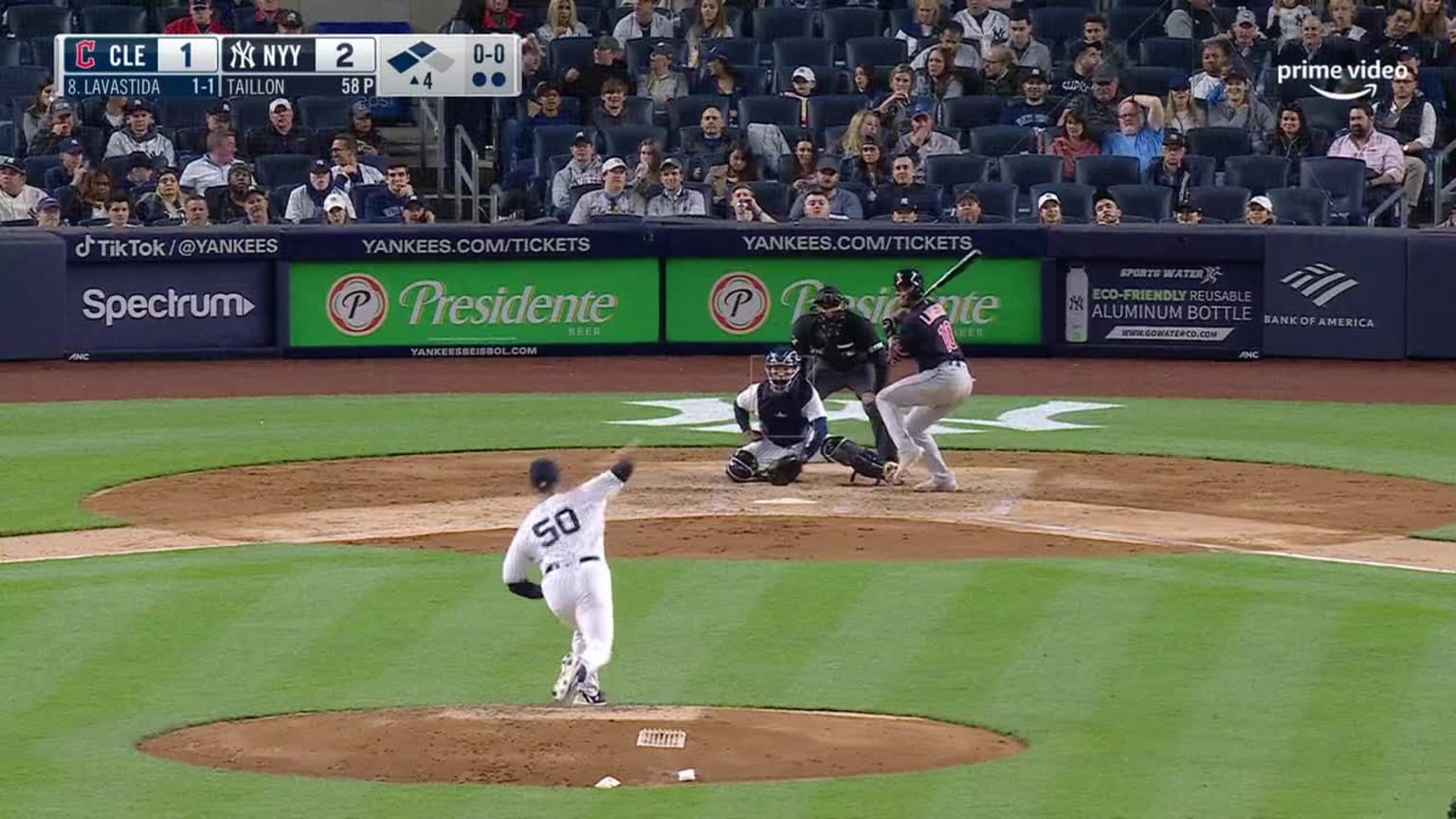 Jameson Taillon Called Strike to Bryan Lavastida 04/22/2022