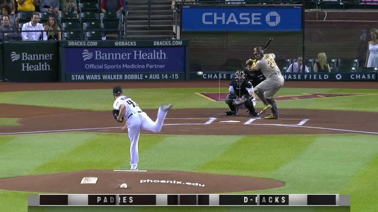 Matt Peacock Called Strike to Tommy Pham 08/12/2021 Atlanta Braves