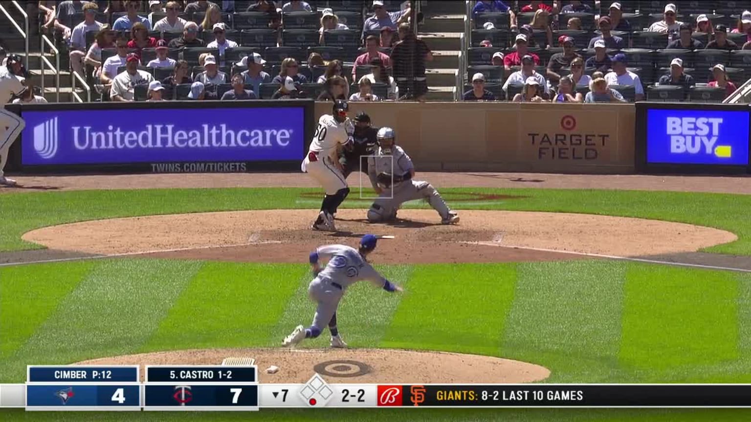 Willi Castro's solo HR (5), 06/04/2023