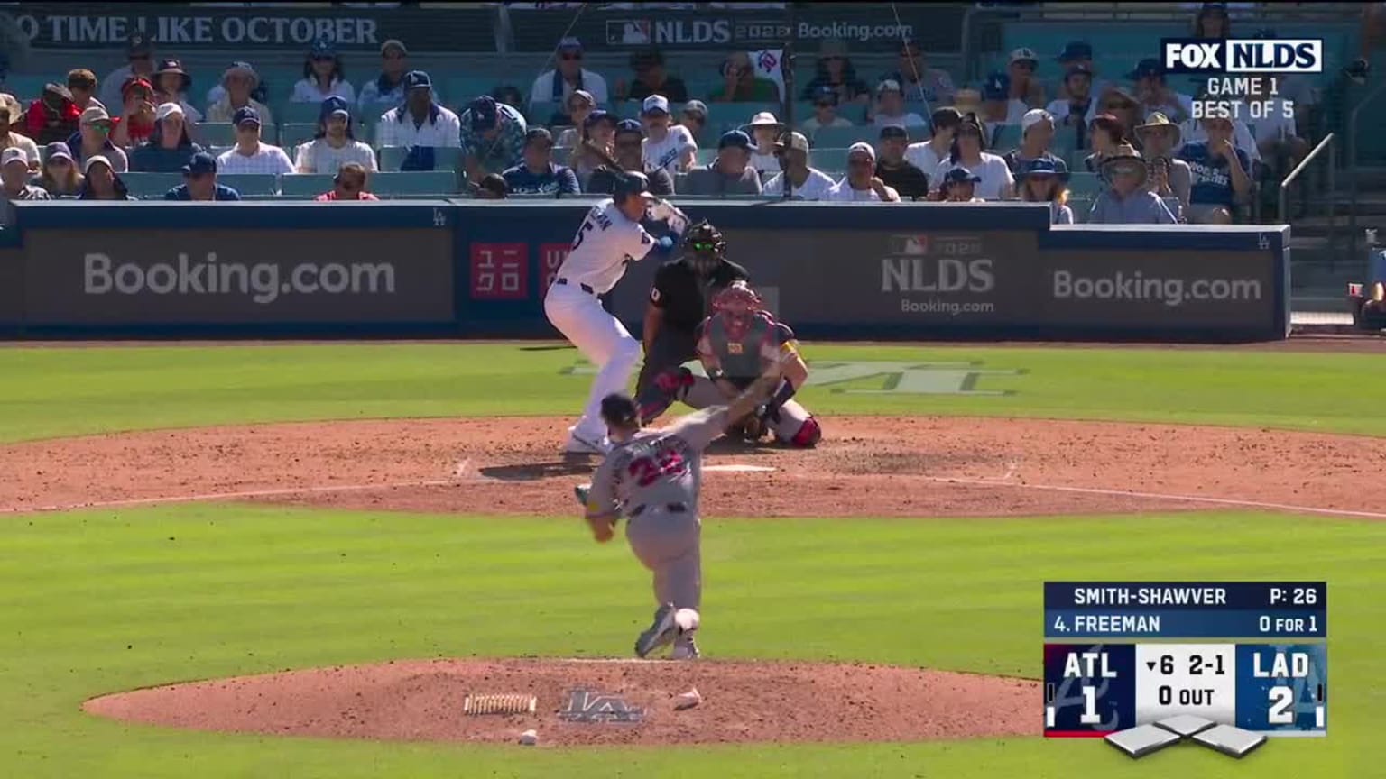Freddie Freeman lines out to shortstop Ha-Seong Kim. | 10/03/2026 ...