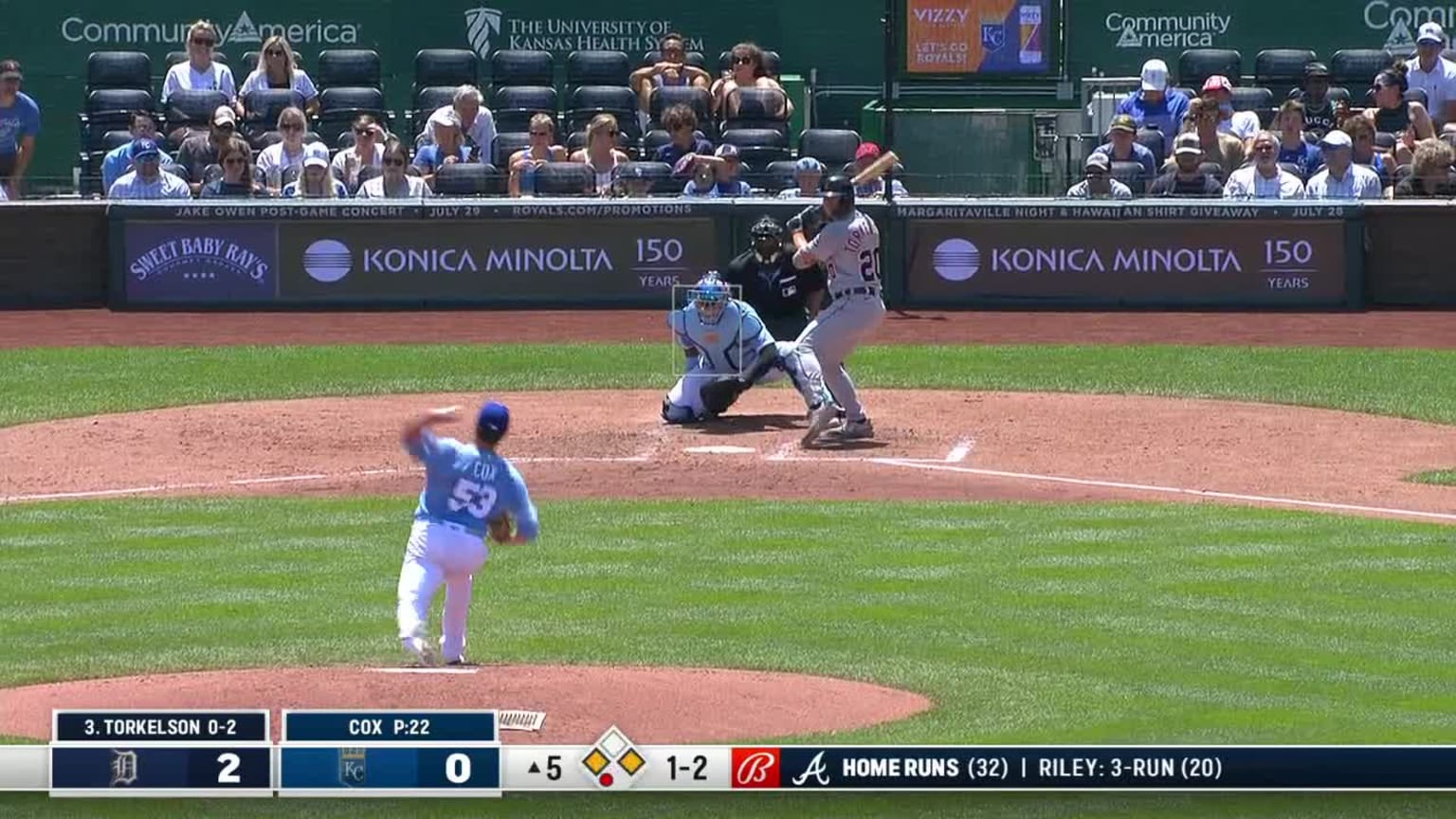 Spencer Torkelson's sac fly, 05/20/2022